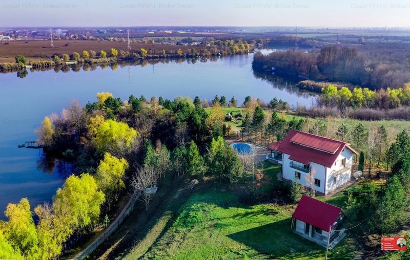 Tancabesti, vila cu vedere si deschidere lac:120m